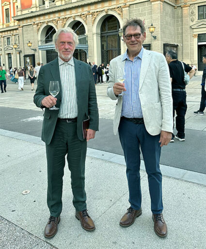 Wolfgang Jean (li.) und Heinz-Joachim Imlau